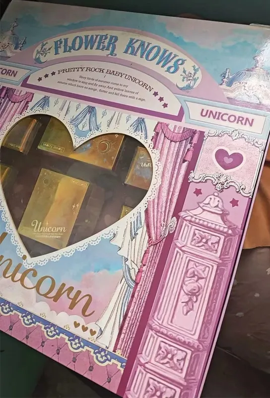 Flower knows a generation Unicorn Eyeshadow Lip Gloss Blush Complete Collection Set — image 4