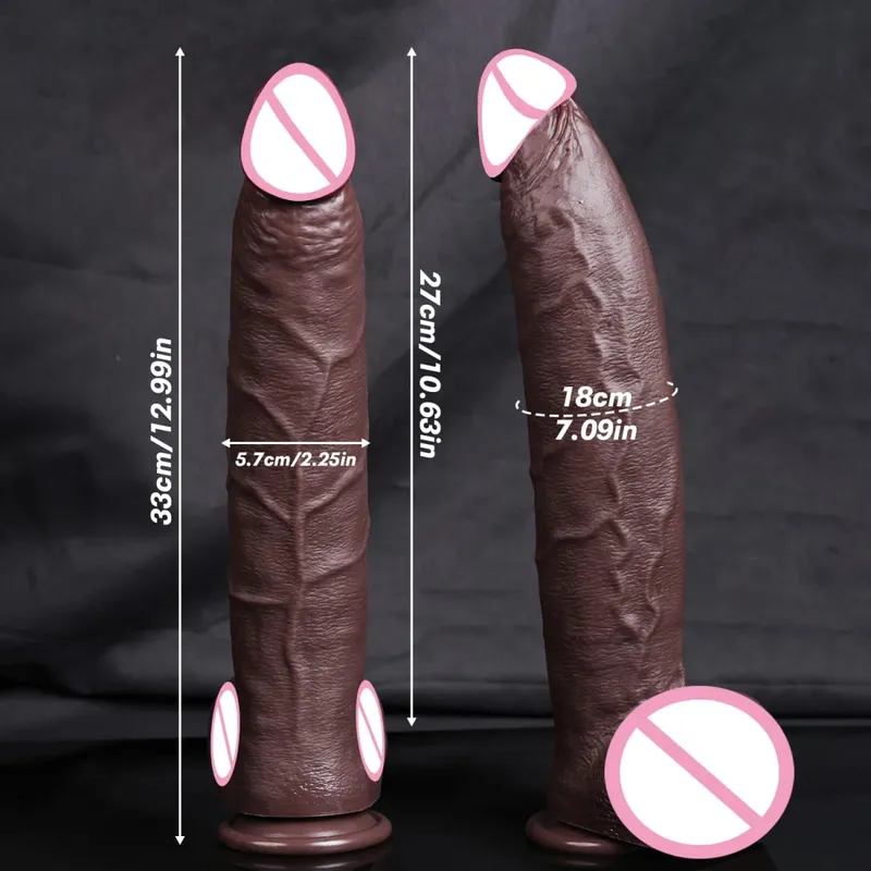Super Long Penis Dildo Realistic Soft Dildos With Suction Cup Anal Adult Sex Toys For Men Women Masturbator Huge Phallus Dick