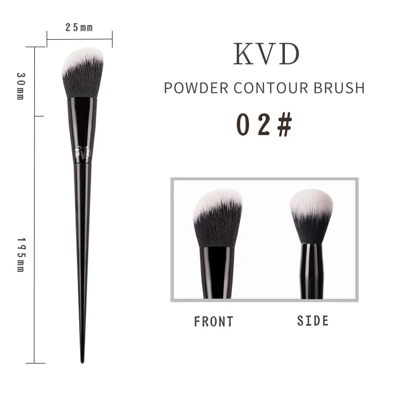 Kat Von D 化妝刷粉底腮紅高光澤遮瑕粉塑眼影刷 KVD 品牌化妝刷