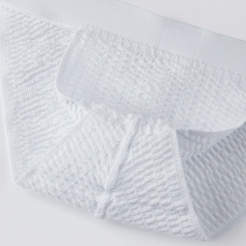 Homens tecido malha garfo alto breve adulto roupa interior respirável u bolsa elástica macia g-string tanga unissex calcinha masculina
