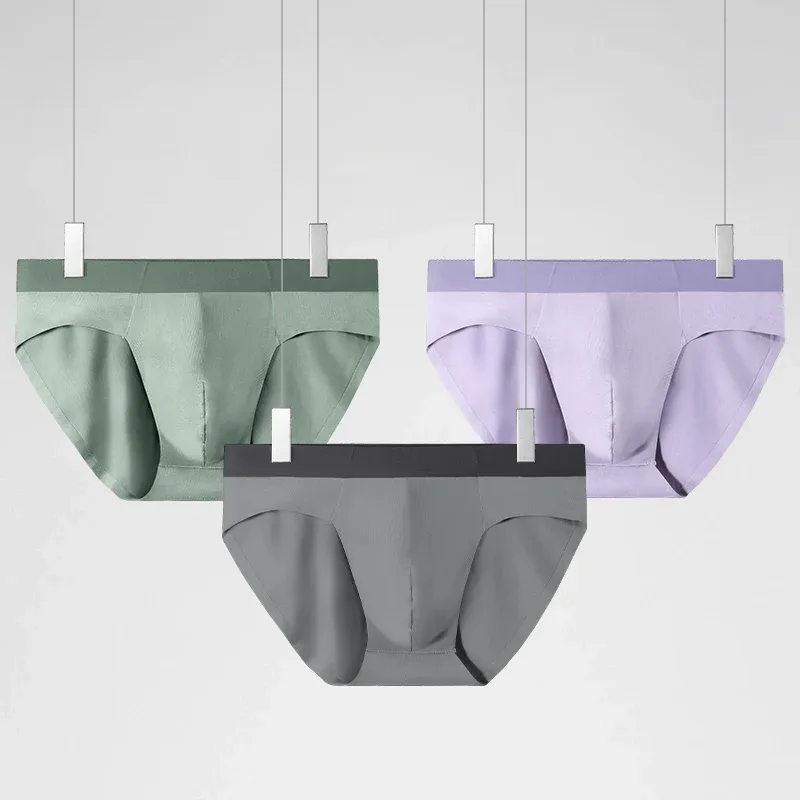 Men's underwear Men Modal seamless shorts slim sexy summer thin triangle shorts head comfortable and breathable