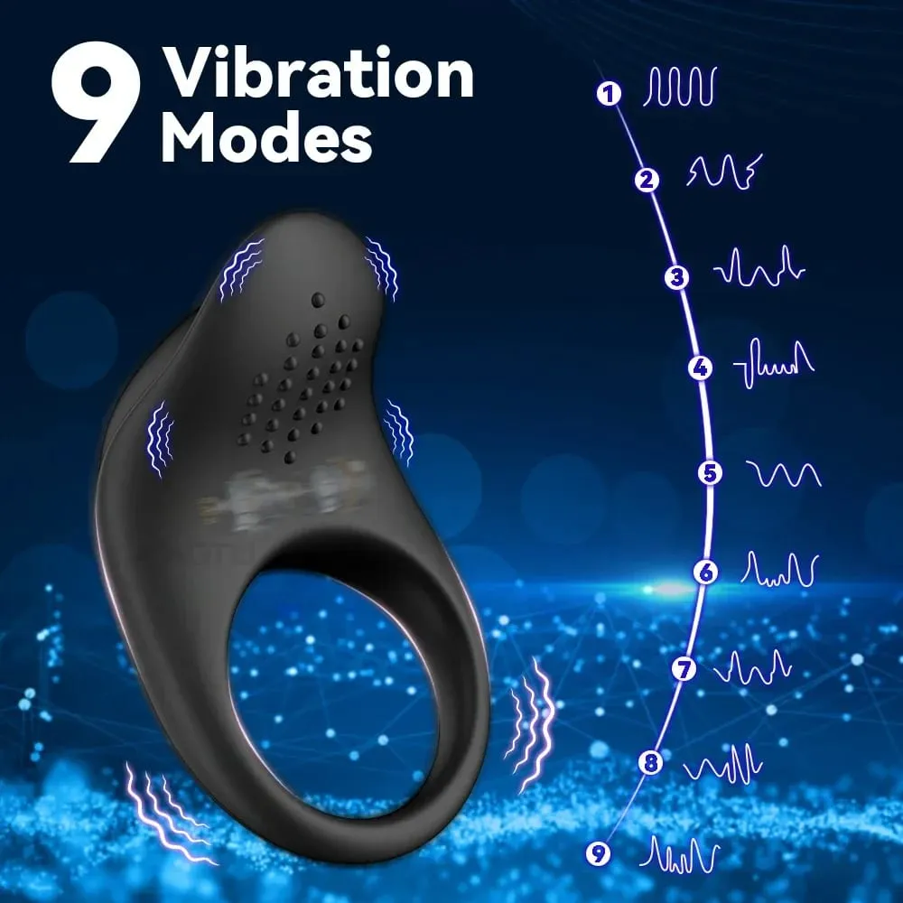 Anel peniano vibrador com controle por aplicativo, anel peniano retardador de ejaculação, anel peniano para adultos, brinquedos sexuais masculinos para homens