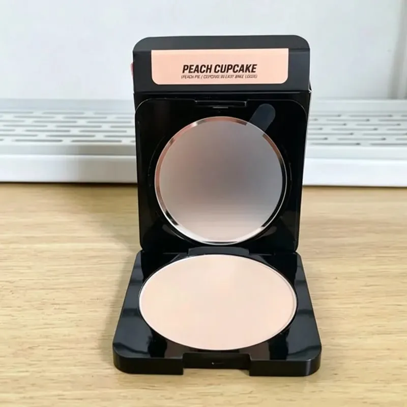 Blush em pó de 4 cores, ajuste fino, leve, natural, brilhante, durável, à prova d'água, resistente ao suor, blush, brilho labial, maquiagem