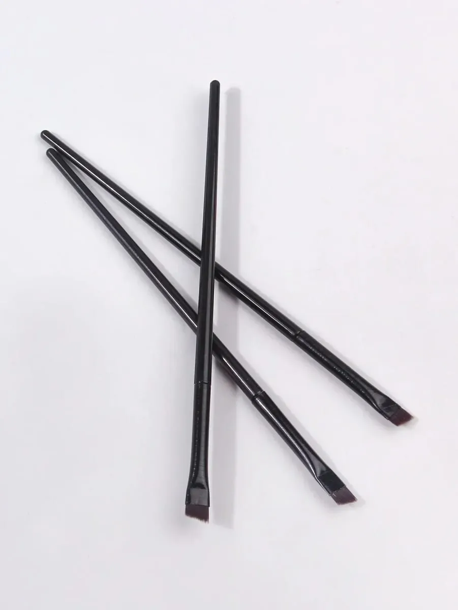 Pincel de maquiagem para delineador plano, super fino, ângulo, delineador, sobrancelha, pincéis de maquiagem, profissional, requintado, ferramentas de maquiagem de sobrancelha fina