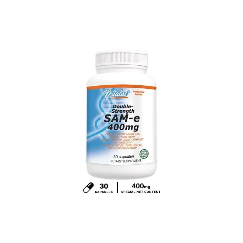 Sam-E 400 毫克關節補充品 - 支持關節健康 大腦功能 改善情緒 提高能量水平 緩解壓力