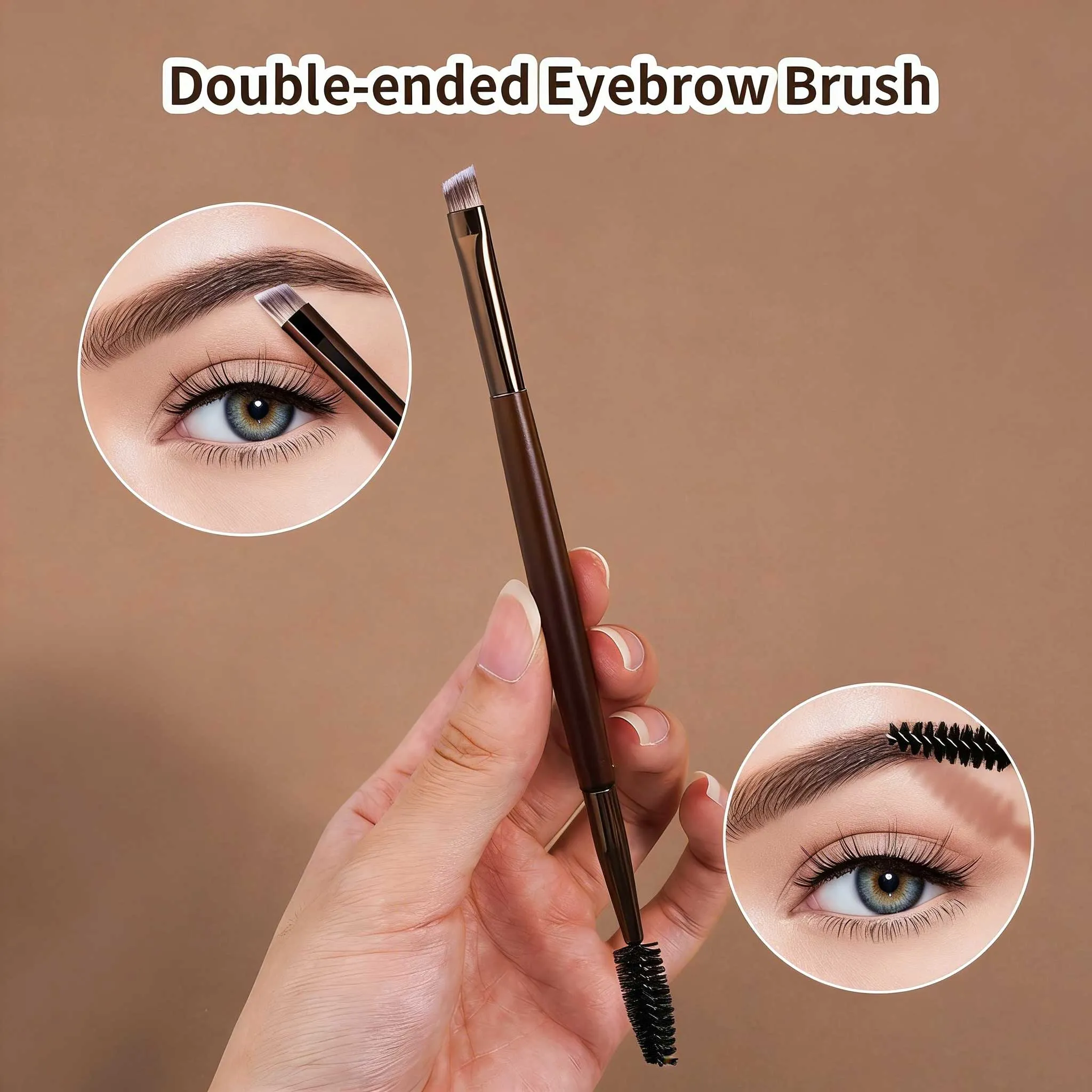 Multifuncional conjunto de pincéis de maquiagem para os olhos profissional sombra mistura corretivo sobrancelha delineador pincéis cosméticos beleza compõem — image 4