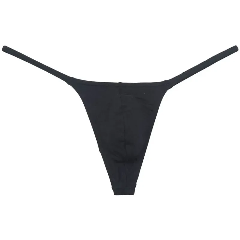 Homens Modal String Thong Cueca Masculina Cobertura Mínima Hipster T-back Jock Strap