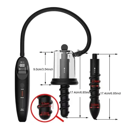 Vibração elétrica sucção ânus rosebud bomba vibratória butt plug vácuo otário masculino massageador de próstata ferramenta anal brinquedos sexuais para homem