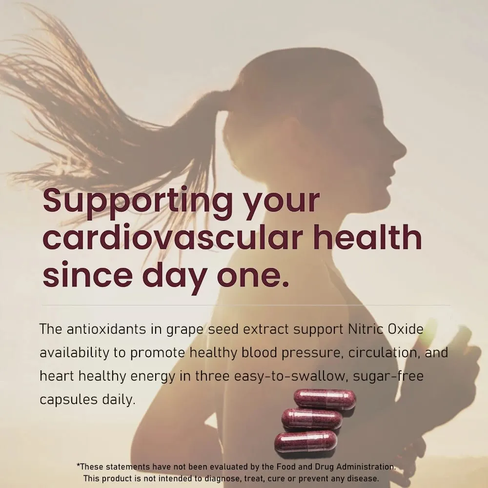 SuperBeets Suplementa Cápsulas de Óxido Nítrico de Raiz de Beterraba Orgânica de 1000 mg - Suporta Energia, Circulação Saudável, Fluxo Sanguíneo - Vegano
