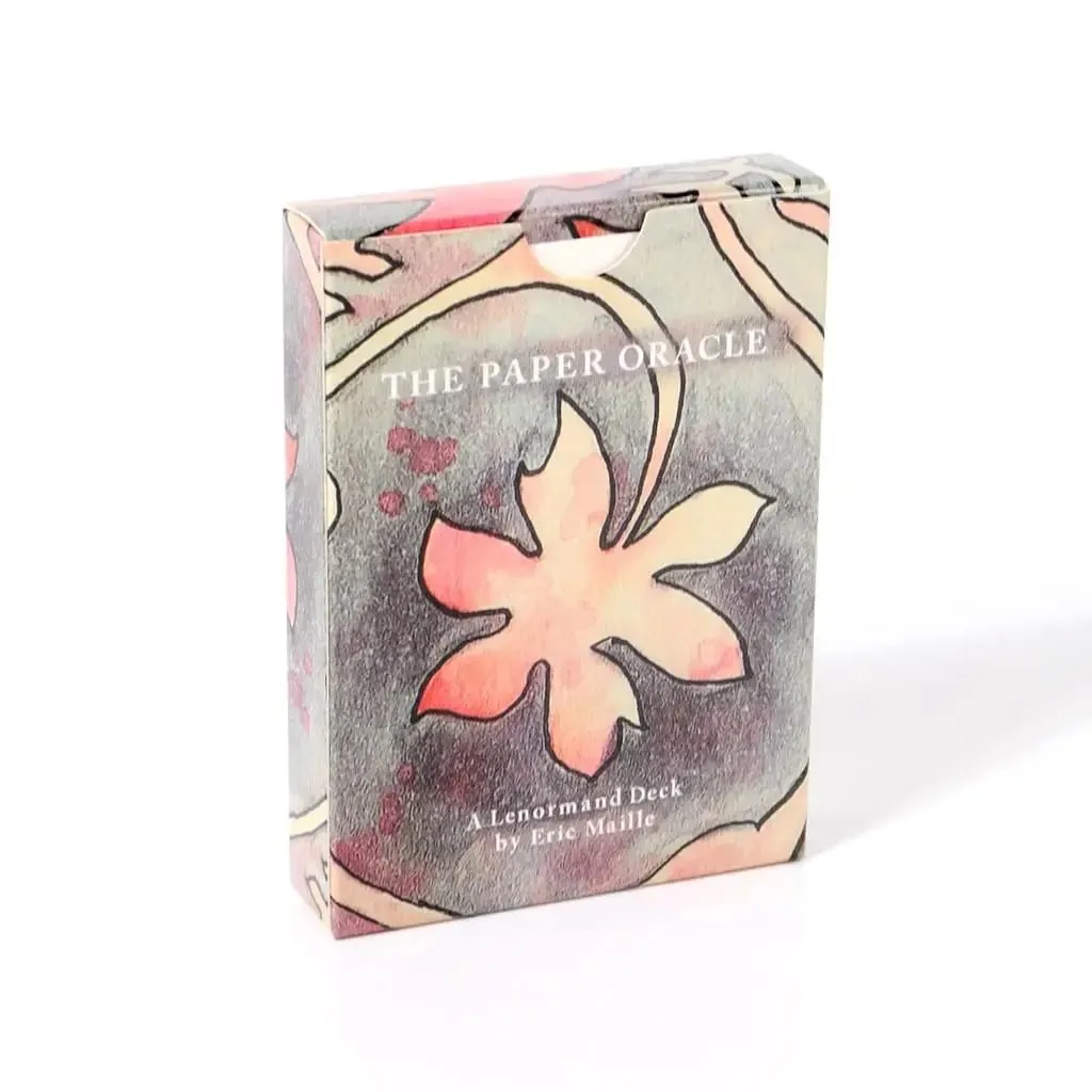 9*6cm O Papel Oracle Lenormand Deck 36 Cartões