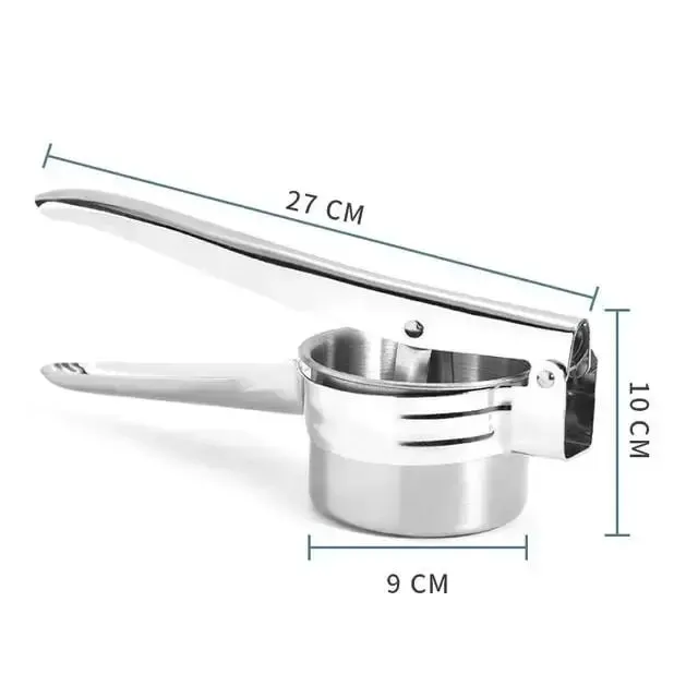1 pçs de aço inoxidável máquina batata para batata frutas vegetais espremedor presser espremedor batata ricers cozinha cozinhar ferramentas