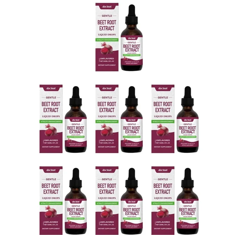 Docteat extrato de raiz de beterraba gotas líquidas sem sabor apoia a saúde cardiovascular apoia o desempenho da atividade física 60 ml