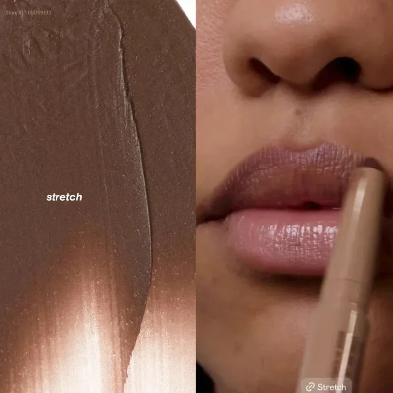 Peptide Lip Shape Pen Lip Liner Long Lasting Moisturizing Lip Blam Lip Tint Pencil Pen Lipstick Rouge Storage Bag Makeup