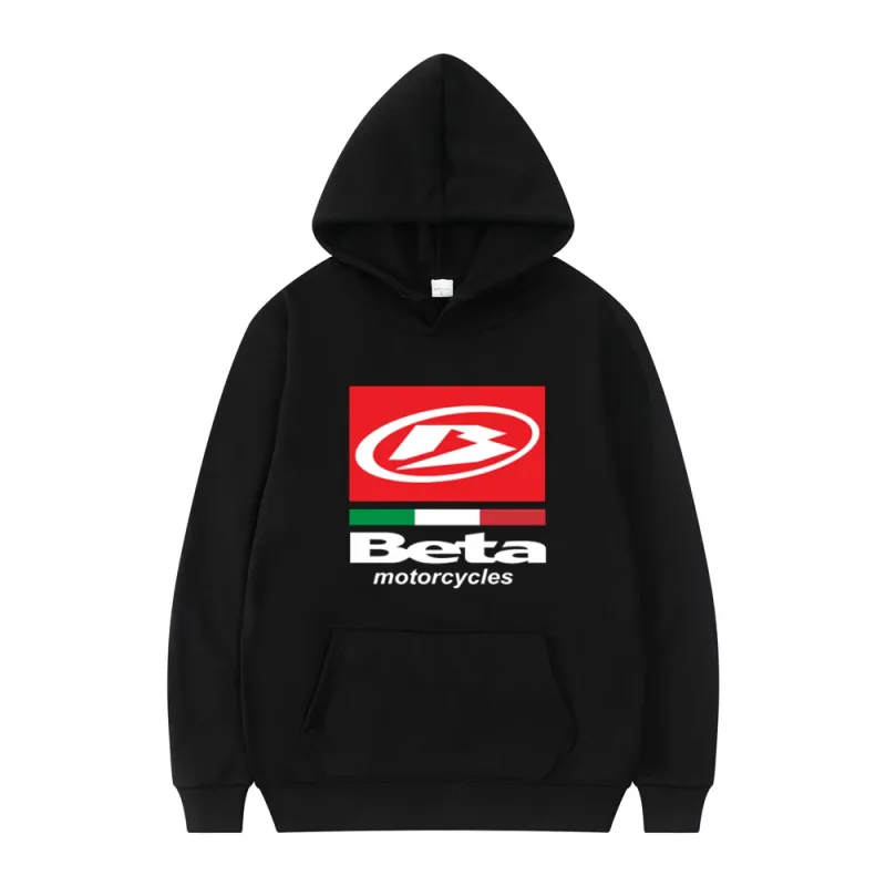 Novo beta corrida moletom topos legal pulôver inverno outono beta hoodies streetwear