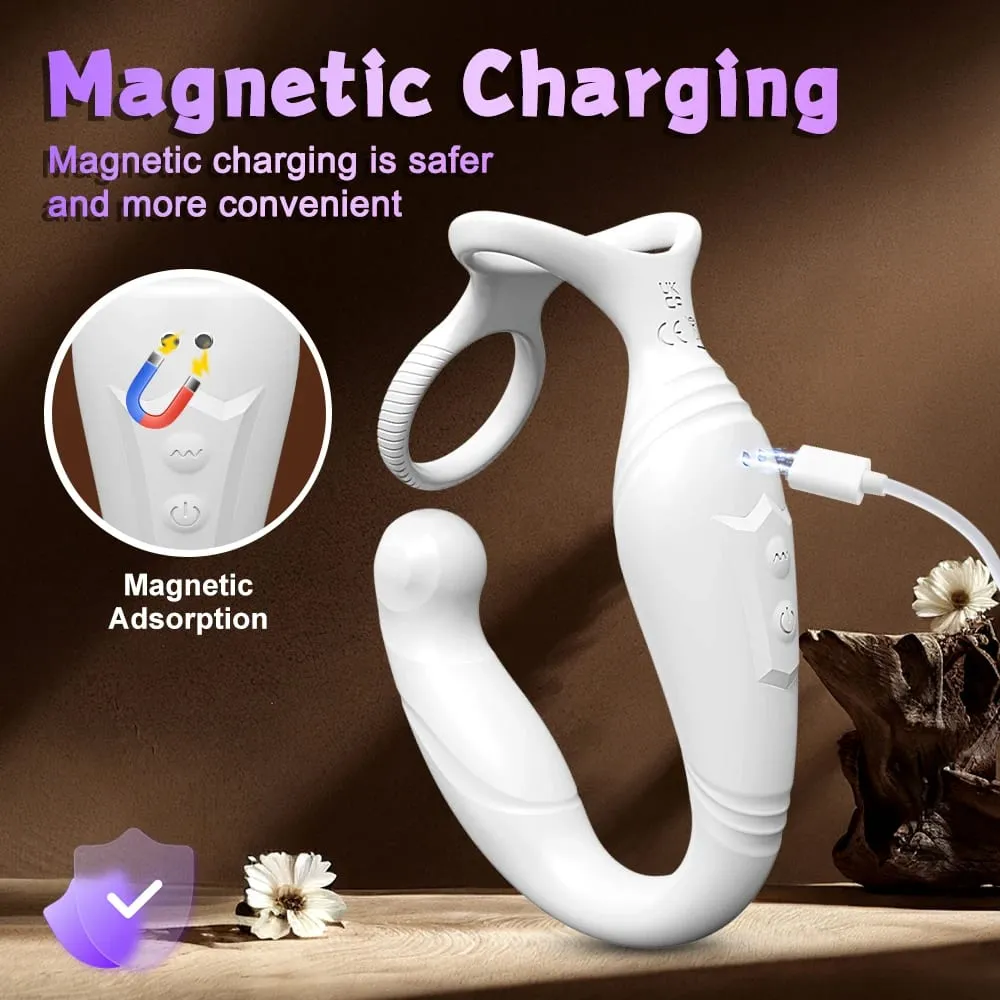 Anel peniano, anéis penianos, controle por aplicativo, vibrador para homens, massageador de próstata, plug anal duplo vibratório, brinquedo sexual anal para homens