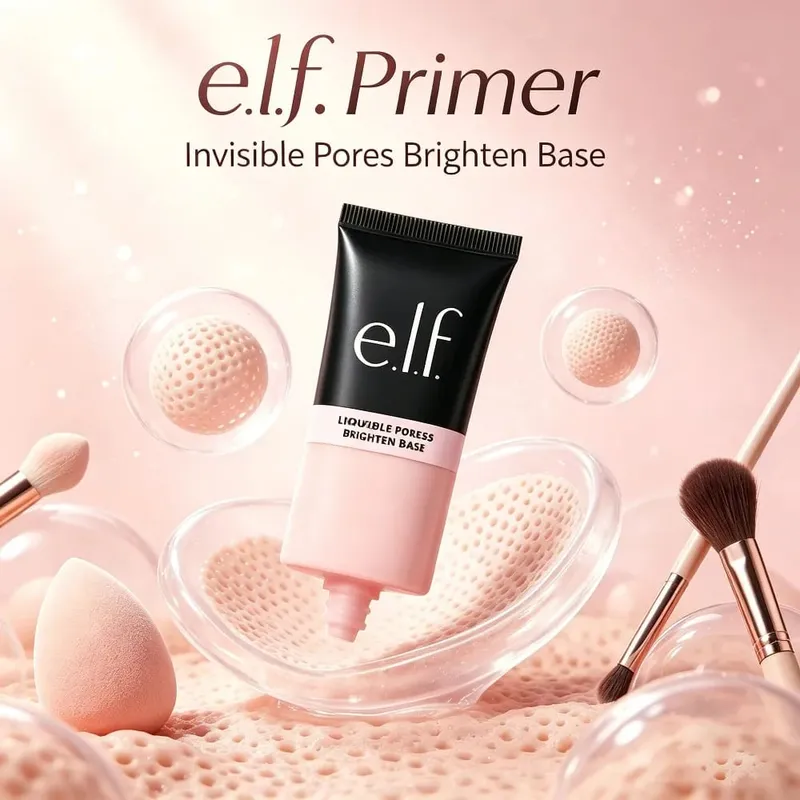 duende. Líquido poreless putty primer creme textura facial maquiagem base poros minimizando controle de óleo impecável pele cosméticos