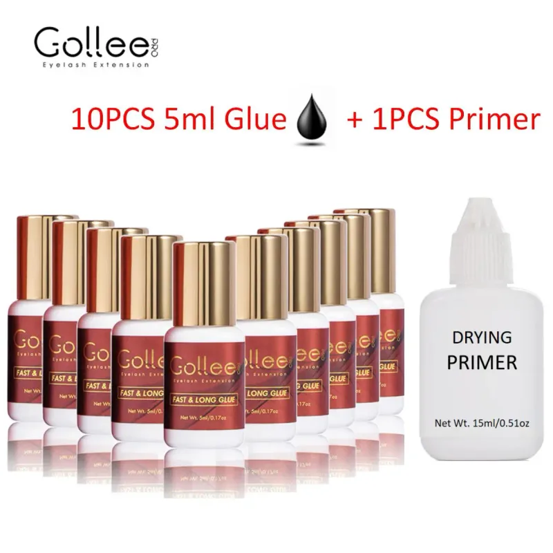 Gollee Professional Eyelash Glue Eyelash Extension Fast Drying Long Strong Lash Glue False Eye Lash Adhesive — image 11