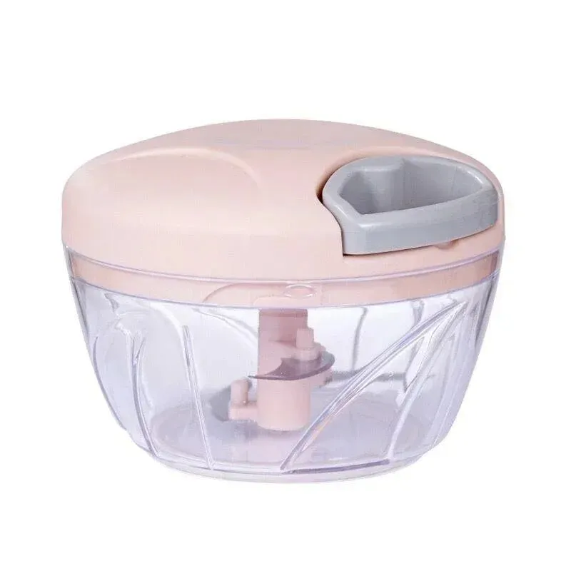 Triturador de cebola vegetal cortador cozinha acessórios cozinha 500/900ml manual picador carne alho chopper girar alho