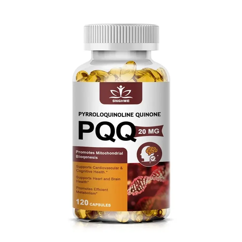 PQQ 20 毫克膠囊|用於血管心臟和關節功能|可能有助於減少睡眠和認知功能大腦補充劑