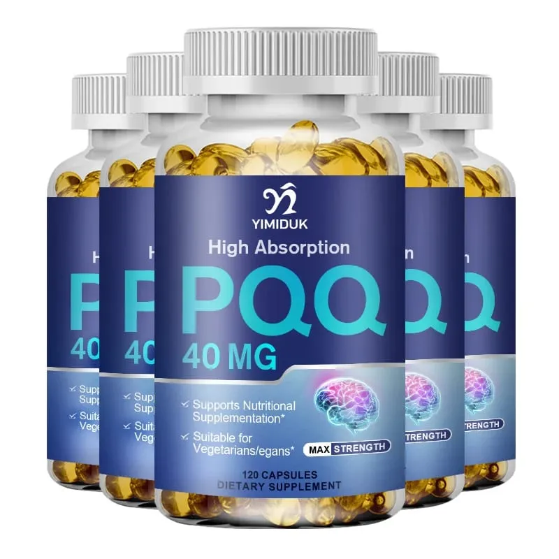 PQQ 膠囊 40 毫克粒線體生物發生支持細胞大腦和心臟健康能量增強認知功能抗氧化劑