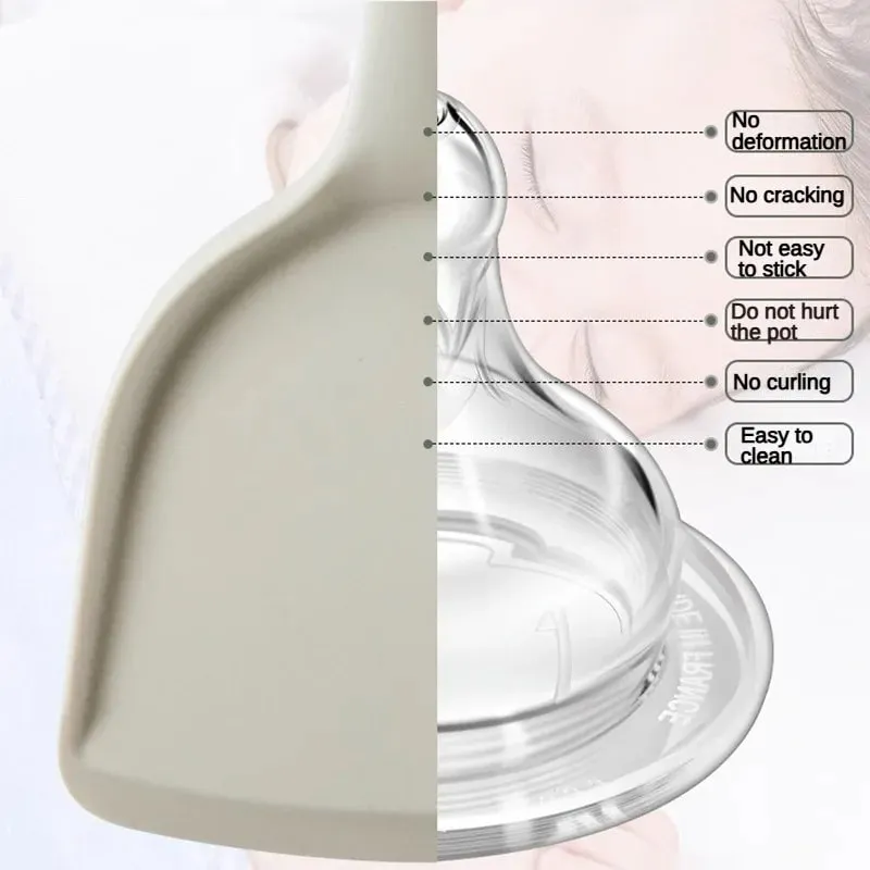 1/2/3/4 conjunto cinza branco silicone espátula colher de sopa conjunto panela antiaderente ferramentas de cozinha kit de cozinha