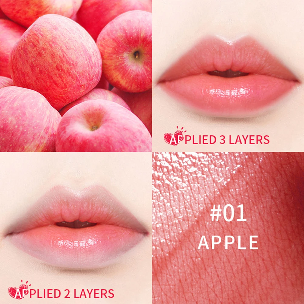 Lip Gloss Tint Maquiagem Cheek Tint Blush Hidratante Espelho Líquido Batons À Prova D 'Água de Longa Duração Lip Glaze Cosméticos