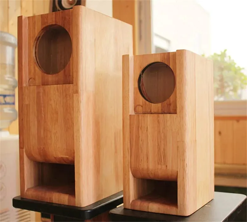 客製化3吋/4吋全頻迷宮音箱空箱箱藍牙書架hifi膽機音箱外殼