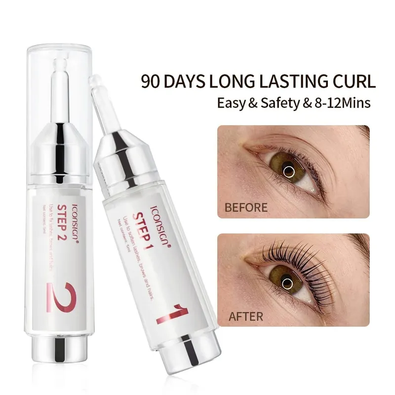 Cysteamine Lift Kit 8-12 Min Plant Extract Vegan Ingredient Eensitive Skin Eyelash Brow lift Gift Beauty Makeup Sets