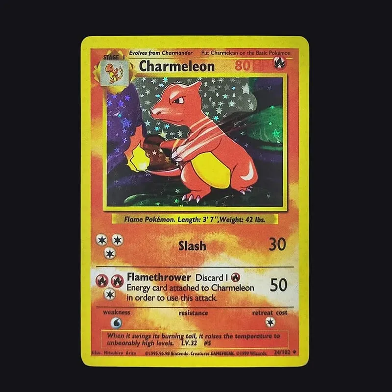 Proxy PKM Inglês JOGO 1ª EDIÇÃO Charizard Blastoise Venusaur Mewtwo Holo TCG Game Collection Card