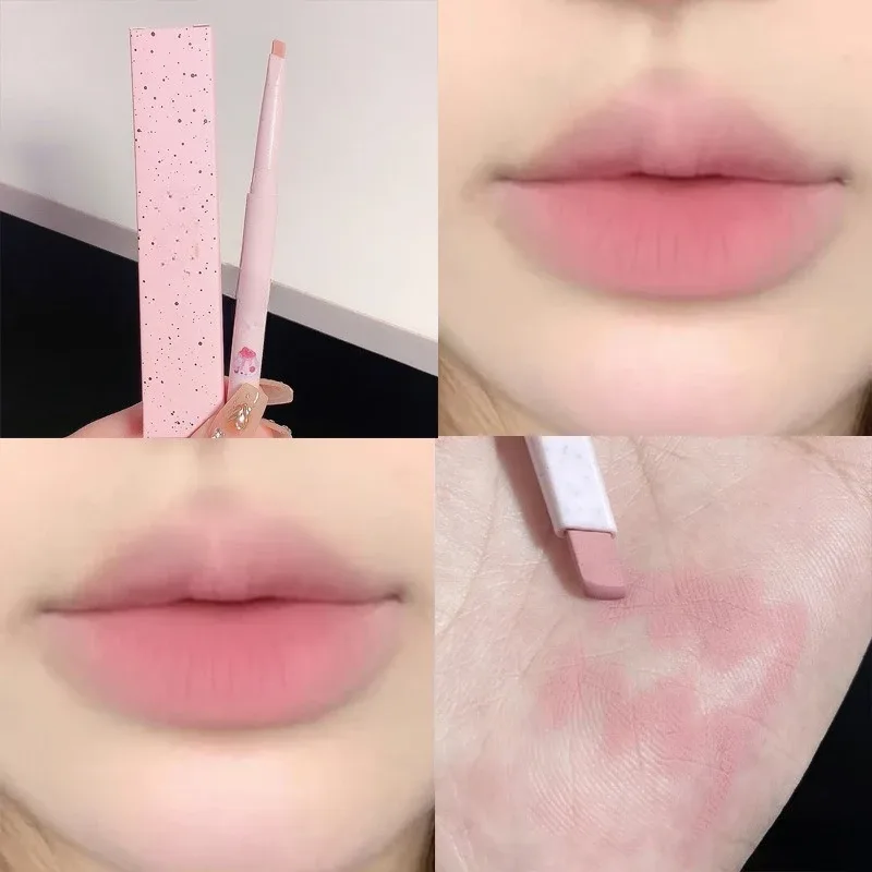 Matte Lip Liner Outline Lips Lipstick Pen Waterproof Long-lasting Color Lip Pencil Lipstick Pen