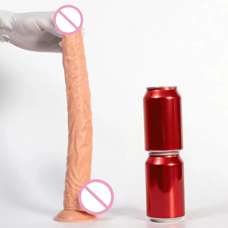 Vibrador realista de pvc macio, ventosa forte, à prova d'água, pênis flexível, brinquedos sexuais anais vaginais, masturbador feminino, item adulto