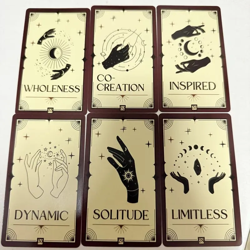 Manifestação oracle card 33 deck 10*6.3cm versão em inglês jogos de tabuleiro de tarô em todo o baralho