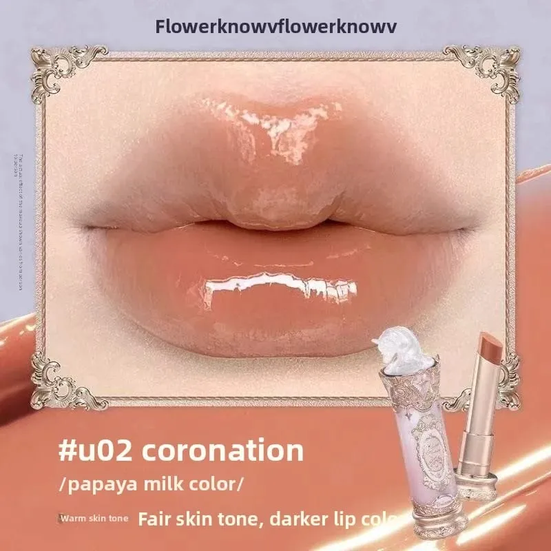 Flower Knows Unicorn Paleta de sombras vintage blush iluminador batom fofo cosméticos femininos para mulheres