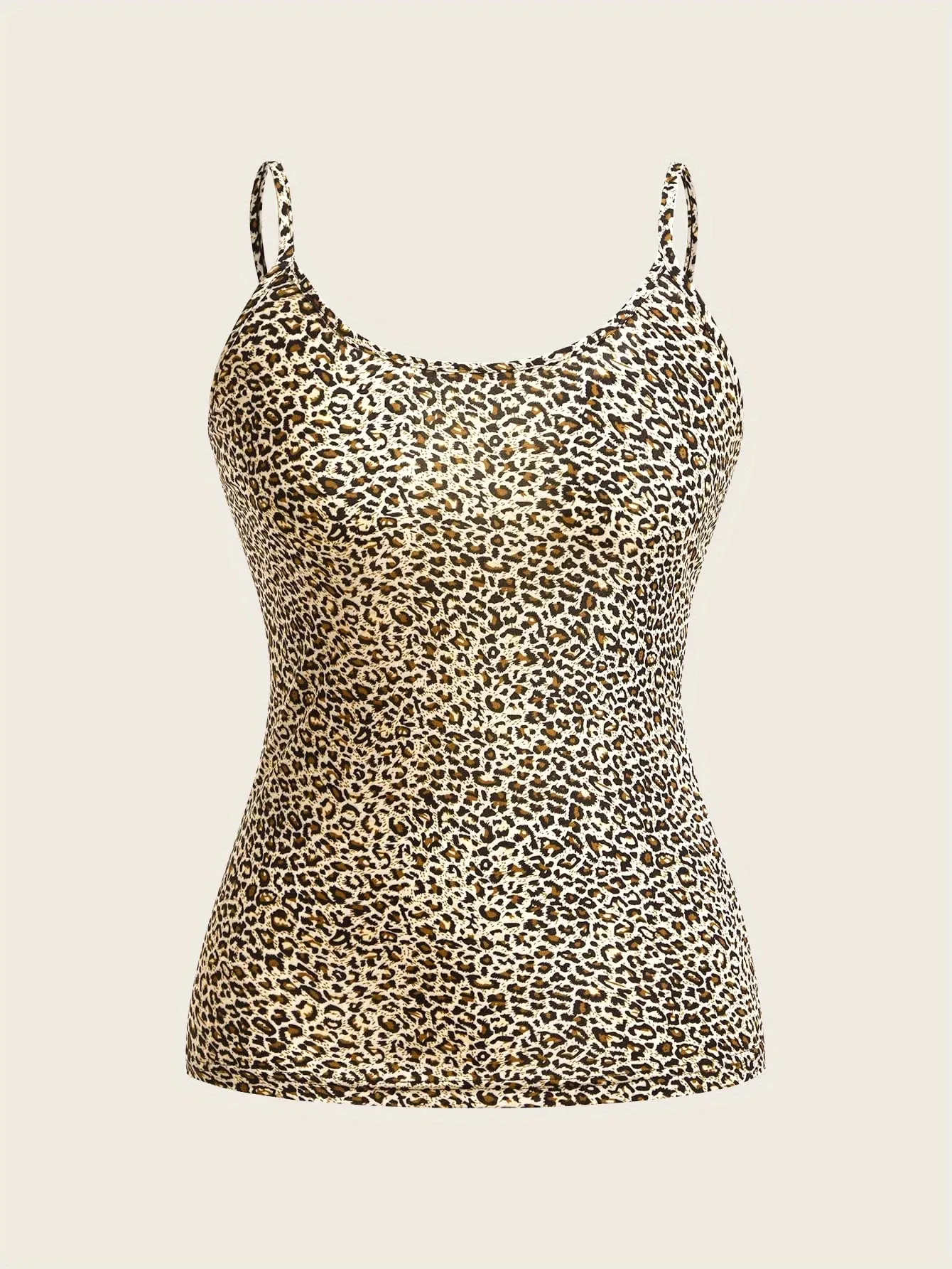 Nova primavera verão e outono sexy cinta leopardo impressão suspender