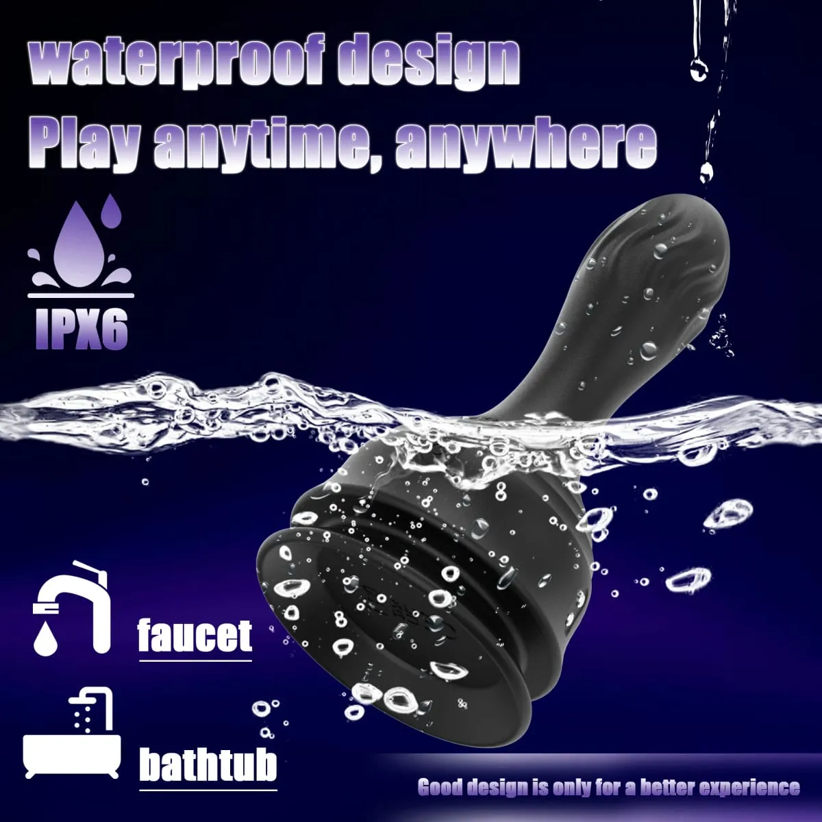 Vibrador inflável com controle remoto, plug anal com 10 modos de balanço, ventosa, massageador de próstata, brinquedo sexual anal para mulheres — image 4