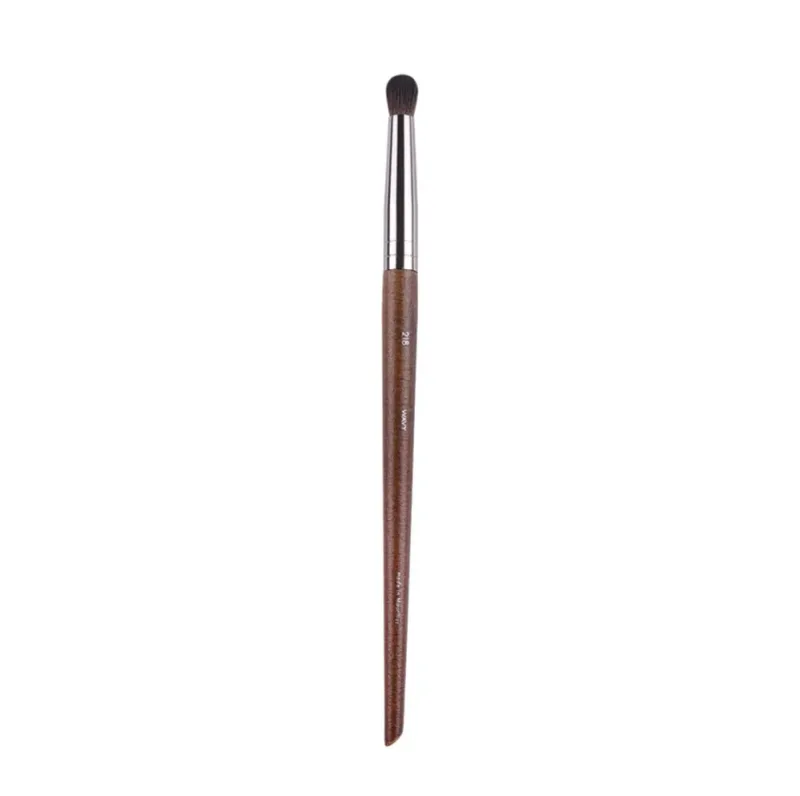 1pc mf pincéis de maquiagem de madeira natural macio pó fundação corretivo compõem escova blush sombra de cabelo sintético ferramentas de alta qualidade