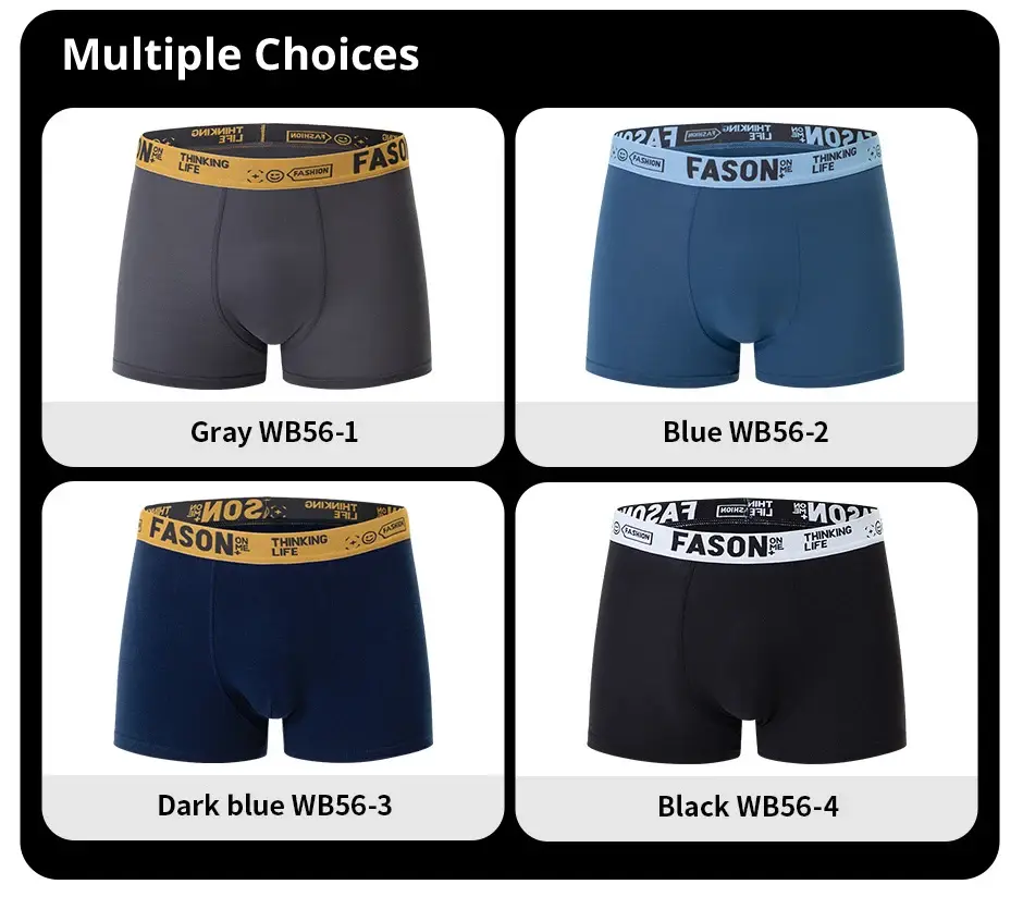5/4 Pcs Men's Fashion Printed Underwear Comfortable Joker Boxer Plus Size 5XL Adolescent Multicolor Mix Shorts Middle-aged Boxer