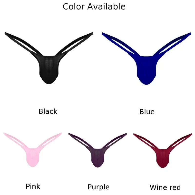 Ultra-fino gay homem tanga g-string sem costura jockstrap micro t-back roupa interior masculino corda biquíni roupa de banho bolsa underpant a50 — image 9
