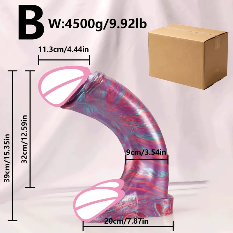 Super realista enorme vibrador grosso macio silicone pênis ventosa adequado para inserção vaginal brinquedos sexuais adultos para mulheres homens gay