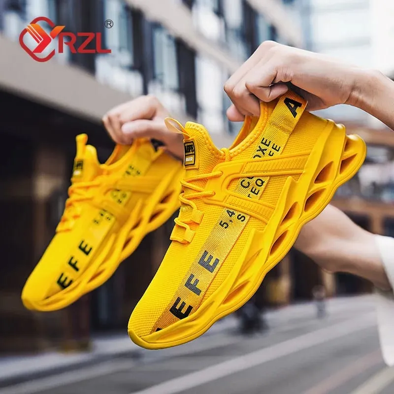 Mens Sneakers Lightweight Comfortable Mesh Breathable Sneakers Men Green Casual Shoes Thick Sole Running Shoes for Men — image 3