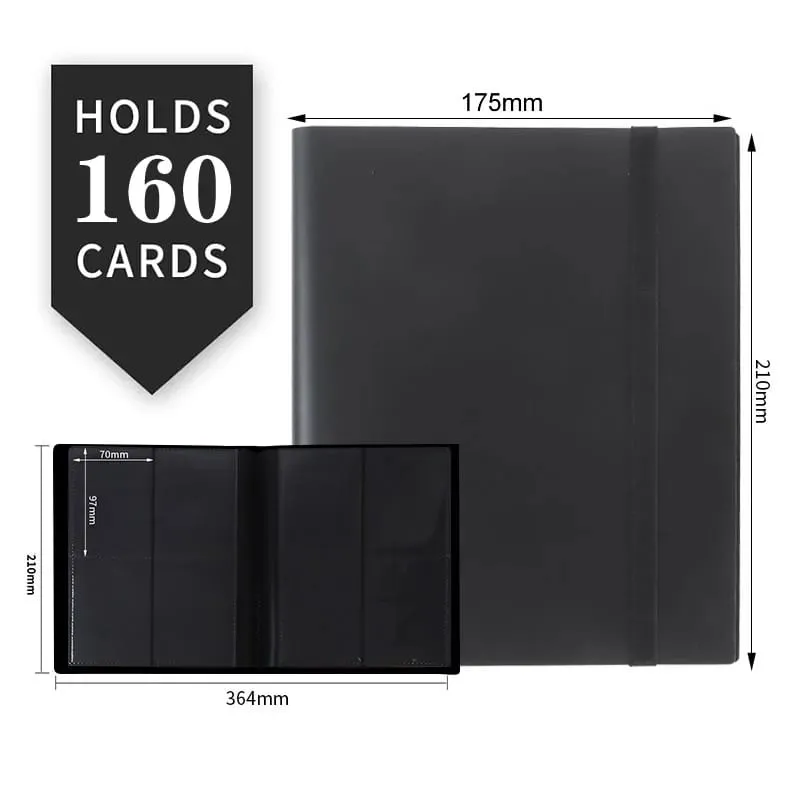 NEW Cards Albums 160/360 Capacity Pocket Holder Binders Protector Sleeve For Pokemon Yugioh Baseball Football Sports Game Card — image 4
