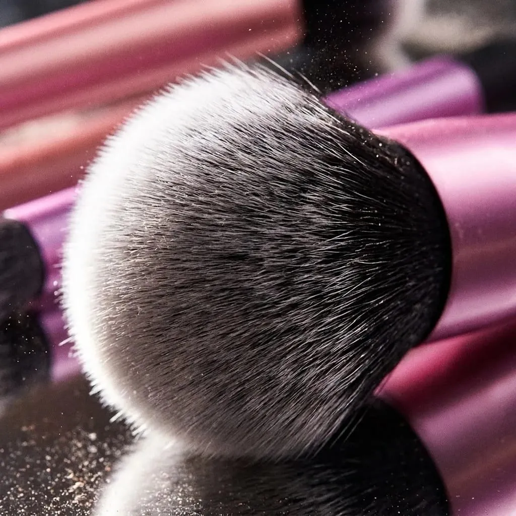 Conjunto de pincéis de maquiagem de cabelo sintético macio, 8 peças, base, blush, sombra, multiuso, ferramentas de beleza cosmética
