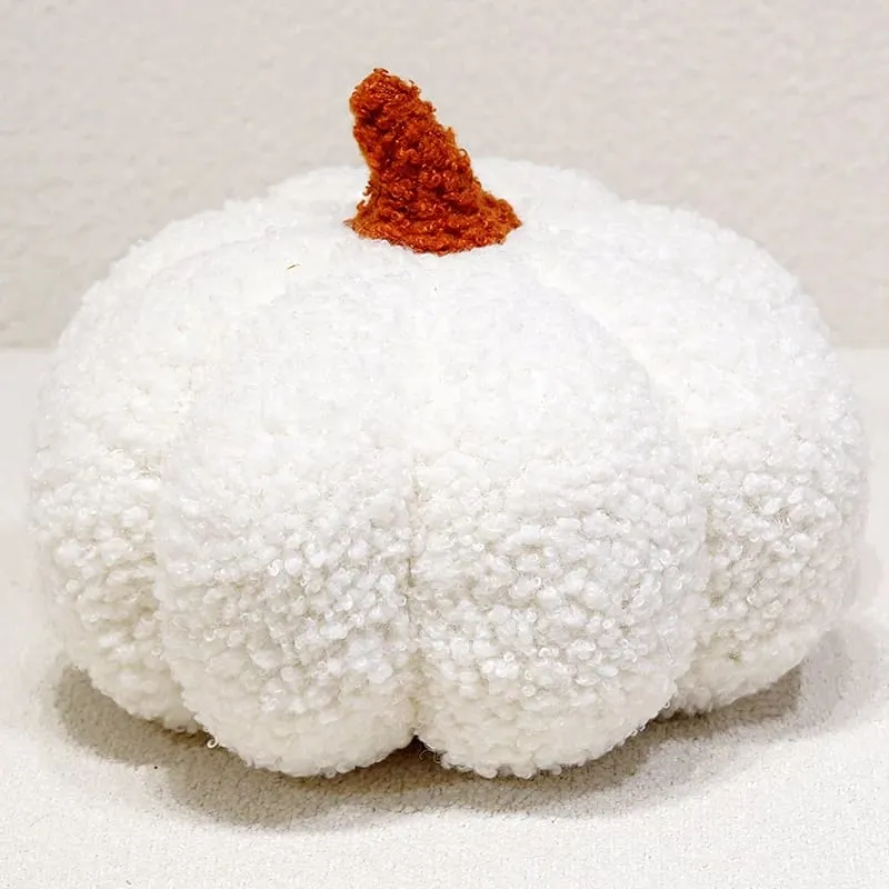 Multicolor Pumpkin Plush Pillow Soft Stuffed Pumpkin Cushion Home Decoration Cute Plush Toy Halloween Gift Bedside Bed Cushion