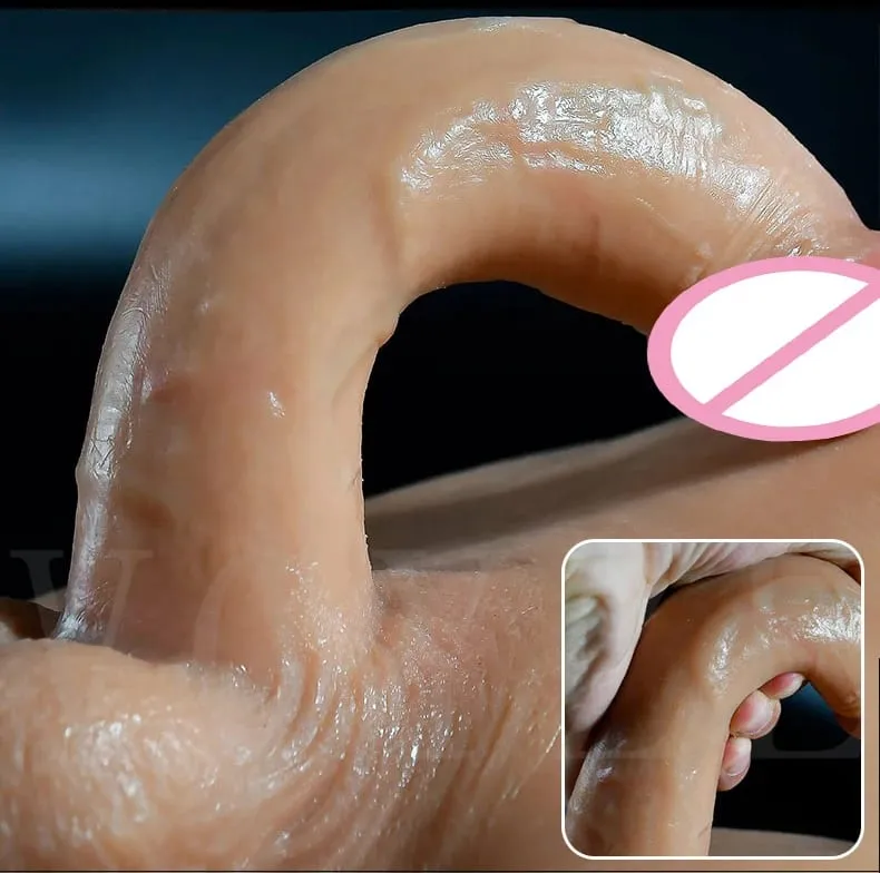 Silicone Pegging Strapon Vibrador para Mulheres Calças Pênis Masturbadores Pênis Vibradores Realistas Brinquedos Sexuais para Mulheres Lésbicas Adultos 18 +