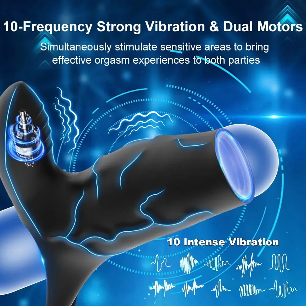 Vibratório pênis manga 10 modos galo anel g ponto estimular vibrador brinquedos sexuais para homens pênis atraso ejaculação ereção trainer 18