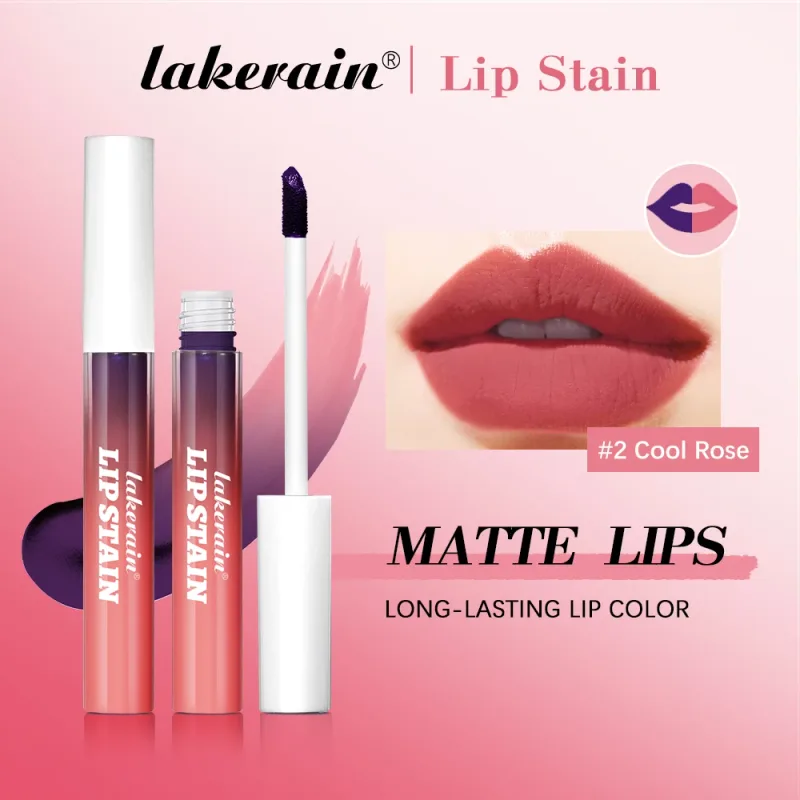 Lakerain Lip Gloss Peel and Stick Set Pink Lip Gloss Transfer Resistant Long-lasting Waterproof Natural Lip Gloss For Women