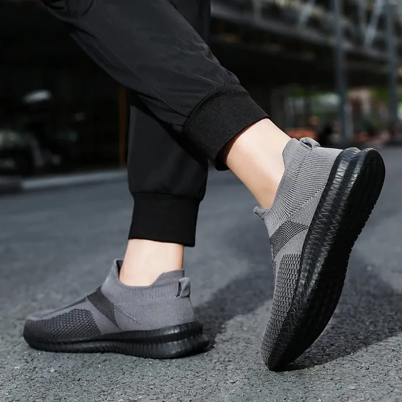 Homens tênis sapatos para homem leve tenis confortável malha respirável sapatos casuais ao ar livre caminhada sapatos de ginásio tamanho 39-46 — image 7