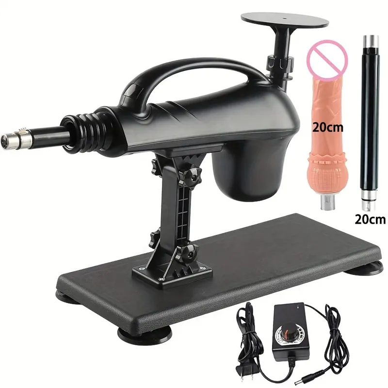 自動性愛機器 3XLR 假陽具配件女性自慰震動器按摩槍男性性玩具情侶成人用品