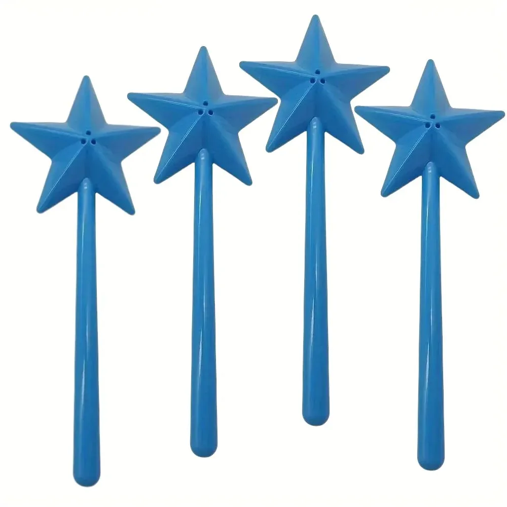 Recarregáveis ​​mágico estrela varinha portátil sal pimenta tempero dispensador shakers conjunto cozinha cozinhar suprimentos para churrasco presentes de festa de halloween