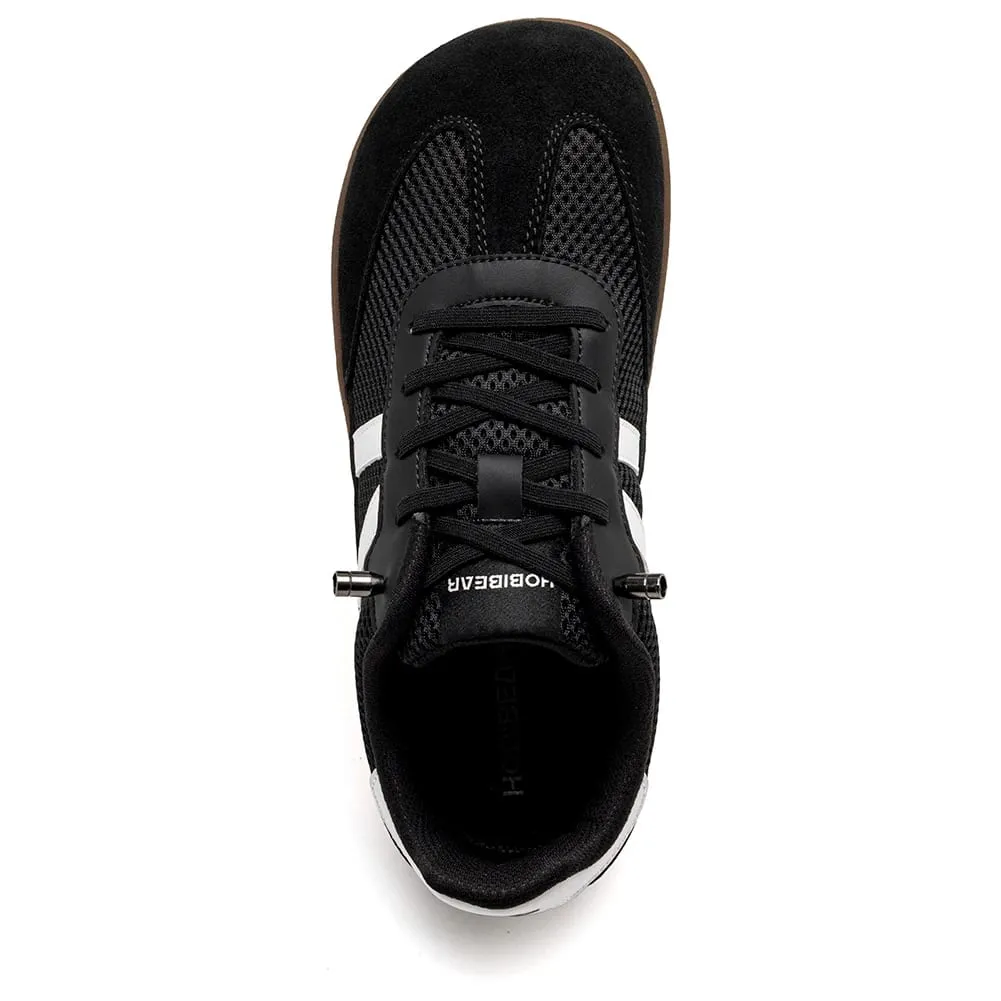 Chaussures en maille large largeur pour hommes et femmes, baskets réglables à enfiler, chaussures de marche rétro décontractées pour unisexes